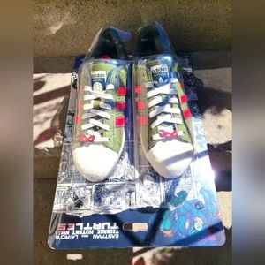 *SOLD* Adidas TMNT Collab Shell Toe Superstar Size 9.5